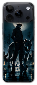 Coque Megumi Fushiguro Ombre Du Loup | iPhone, Samsung - coque silicone manga Megumi Fushiguro