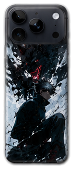 Coque Megumi Fushiguro Solitude Noire | iPhone, Samsung - coque silicone manga Megumi Fushiguro