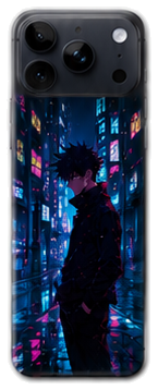 Coque Megumi Fushiguro Ville Bleue | iPhone, Samsung - coque silicone manga Megumi Fushiguro