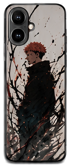 Coque Yuji Itadori Branches Noires | iPhone, Samsung - coque silicone manga Yuji Itadori
