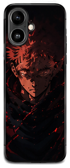Coque Yuji Itadori Colere Noire | iPhone, Samsung - coque silicone manga Yuji Itadori
