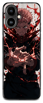 Coque Yuji Itadori Energie Ecarlate | iPhone, Samsung - coque silicone manga Yuji Itadori