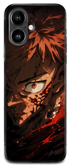 Coque Yuji Itadori Oeil Du Combat | iPhone, Samsung - coque silicone manga Yuji Itadori