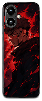 Coque Yuji Itadori Ombre Sanglante | iPhone, Samsung - coque silicone manga Yuji Itadori
