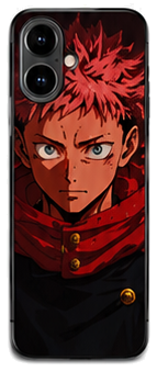 Coque Yuji Itadori Portrait Heroique | iPhone, Samsung - coque silicone manga Yuji Itadori