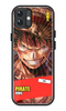 Coque Luffy Pirate King Red | iPhone, Samsung - coque One Piece silicone manga pour iPhone et Samsung