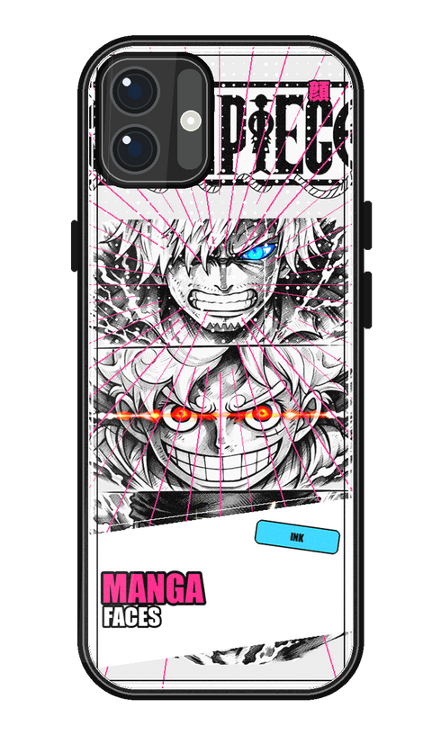 Coque One Piece Manga Faces Noir & Blanc | iPhone, Samsung - coque One Piece silicone manga pour iPhone et Samsung
