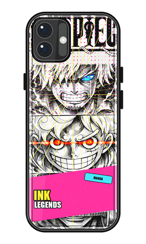 Coque One Piece Ink Legends Neon | iPhone, Samsung - coque One Piece silicone manga pour iPhone et Samsung