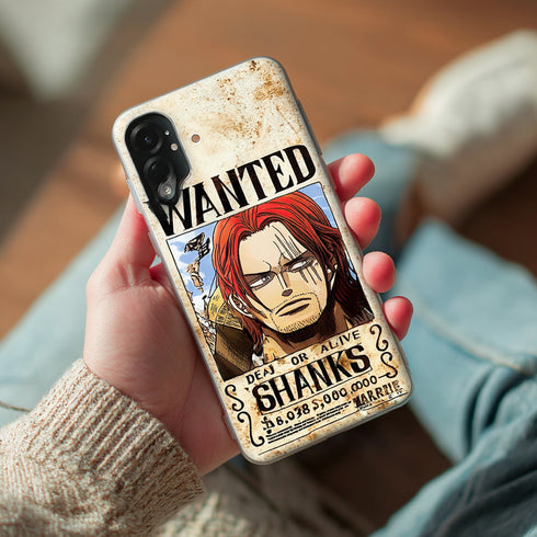 coque pour samsung a36 5g one piece prime de shanks