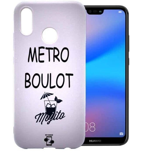 Coque Huawei P20 / P20 Lite / P20 PRO Métro Boulot Mojito