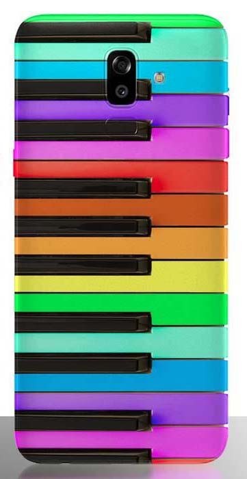 Coque Samsung Galaxy J8 2018 Piano Multicouleurs