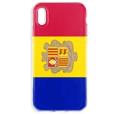 Coque iPhone XR Drapeau Andorre