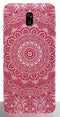 Coque Samsung Galaxy J8 2018 Mandala Rouge