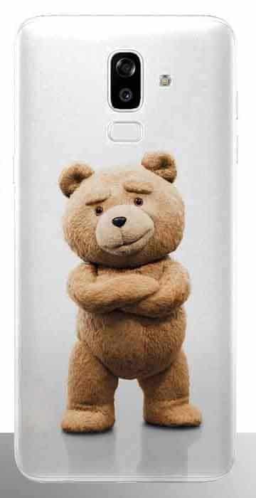 Coque Samsung Galaxy J8 2018 Teddy Smile