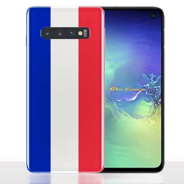 Coque Samsung S10 / S10 PLUS / S10 LITE Drapeau Français
