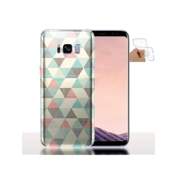 Coque Samsung S8 / S8 PLUS Triangles Vintage