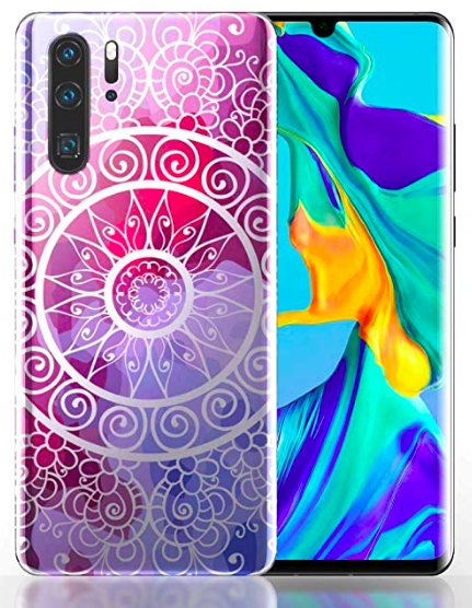 Coque Huawei P30 / P30 PRO Mandala Violet Rose - Ma Coque Perso