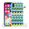 Coque iPhone X / XS Azteque Bleu Jaune