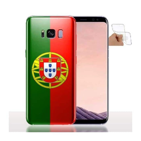 Coque Samsung S8 / S8 PLUS Drapeau Portugal / Housse Tpu
