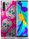 Coque Huawei P30 / P30 PRO Calavera Skull Rose en Tpu