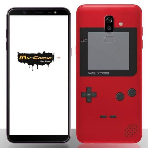 Coque Samsung Galaxy J8 2018 Console Jeux Video - Rouge