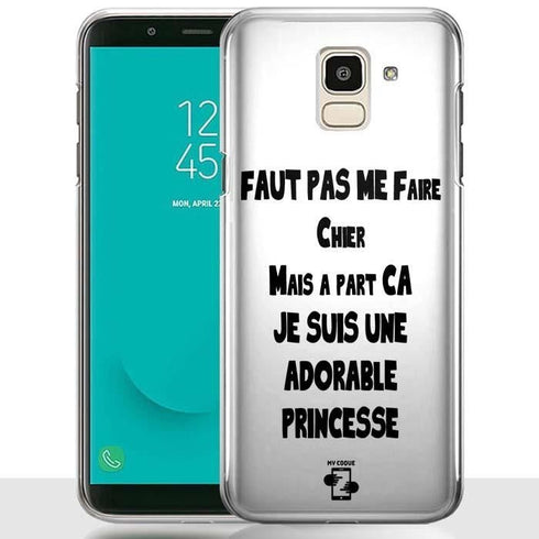 Princesse Disney - Coque Samsung J6 2018 Adorable Princesse