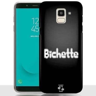 Coque J6 2018 Bichette : Site Coque message avec humour