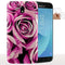 petale de rose rose wine -Coque Samsung J6 2018 / J6 PLUS Roses Roses