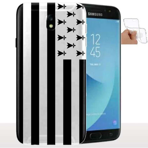 Coque Samsung J6 2018 / J6 PLUS Drapeau Bretagne