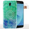 Coque Samsung J6 2018 / J6 PLUS Mandala Vert