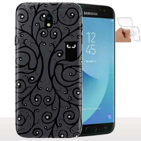Coque Samsung J6 2018 / J6 PLUS Hibou Noir