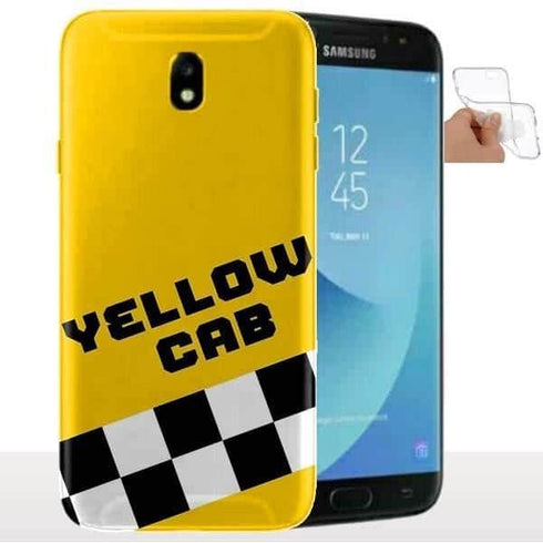 Coque Samsung J6 2018 / J6 PLUS Taxi Jaune