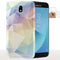 Coque Samsung J6 2018 / J6 PLUS Crystal Pastel Bleu