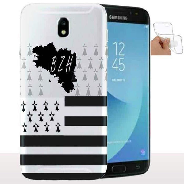 Coque Samsung J6 2018 / J6 PLUS Drapeau Breizh