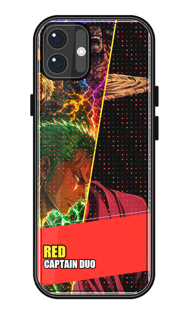 Coque One Piece Red Captain Duo | iPhone, Samsung - coque One Piece silicone manga pour iPhone et Samsung