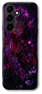 Coque Sukuna Malefice Violet - version Samsung et Android