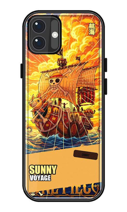 Coque One Piece Sunny Voyage Orange Sea | iPhone, Samsung - coque One Piece silicone manga pour iPhone et Samsung