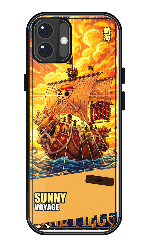 Coque One Piece Sunny Voyage Orange Sea | iPhone, Samsung - coque One Piece silicone manga pour iPhone et Samsung
