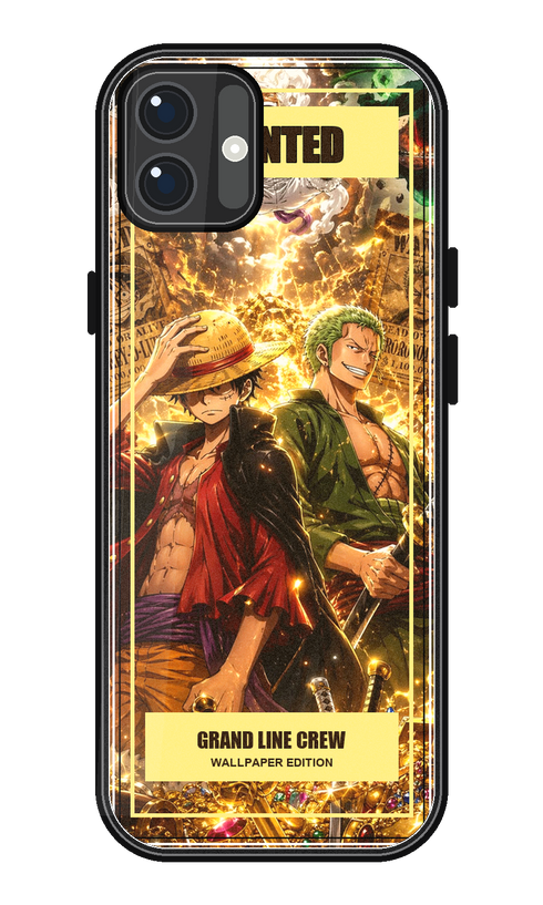 Coque One Piece Crew Gold Wanted | iPhone, Samsung - coque One Piece silicone manga pour iPhone et Samsung