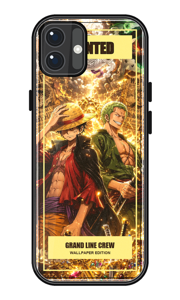 Coque One Piece Crew Gold Wanted | iPhone, Samsung - coque One Piece silicone manga pour iPhone et Samsung