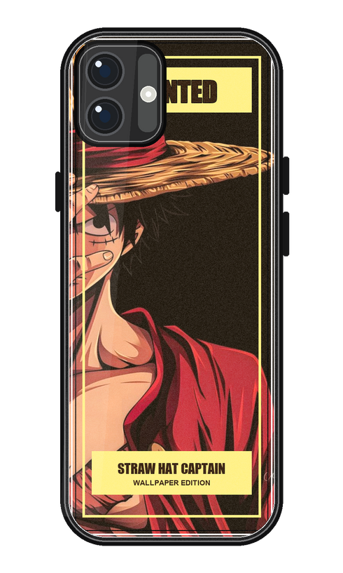 Coque Luffy Wanted Straw Hat Captain | iPhone, Samsung - coque One Piece silicone manga pour iPhone et Samsung