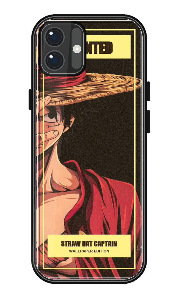 Coque Luffy Wanted Straw Hat Captain | iPhone, Samsung - coque One Piece silicone manga pour iPhone et Samsung