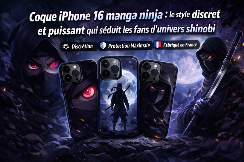 Pourquoi acheter une coque iphone 16 manga ninja
