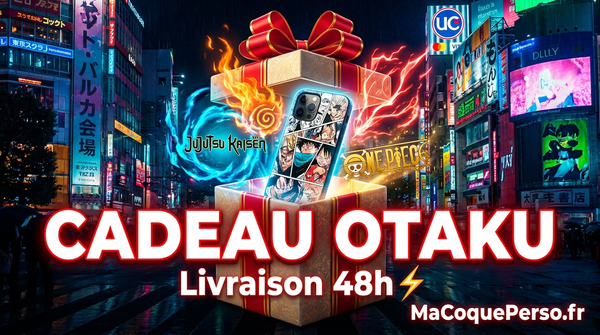 Cadeau otaku livraison rapide : la coque manga qui va lui faire perdre la tête