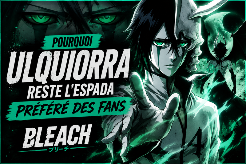 Pourquoi Ulquiorra reste l’Espada préféré des fans de Bleach