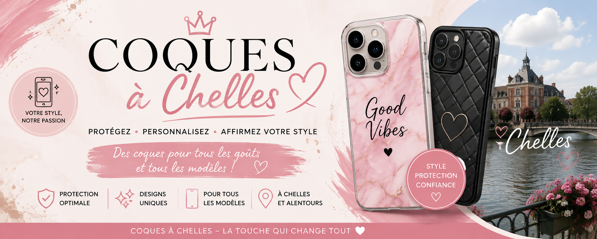 Coques de téléphone à Chelles